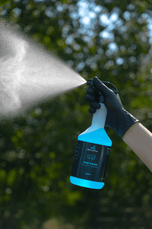Actie glas reiniger